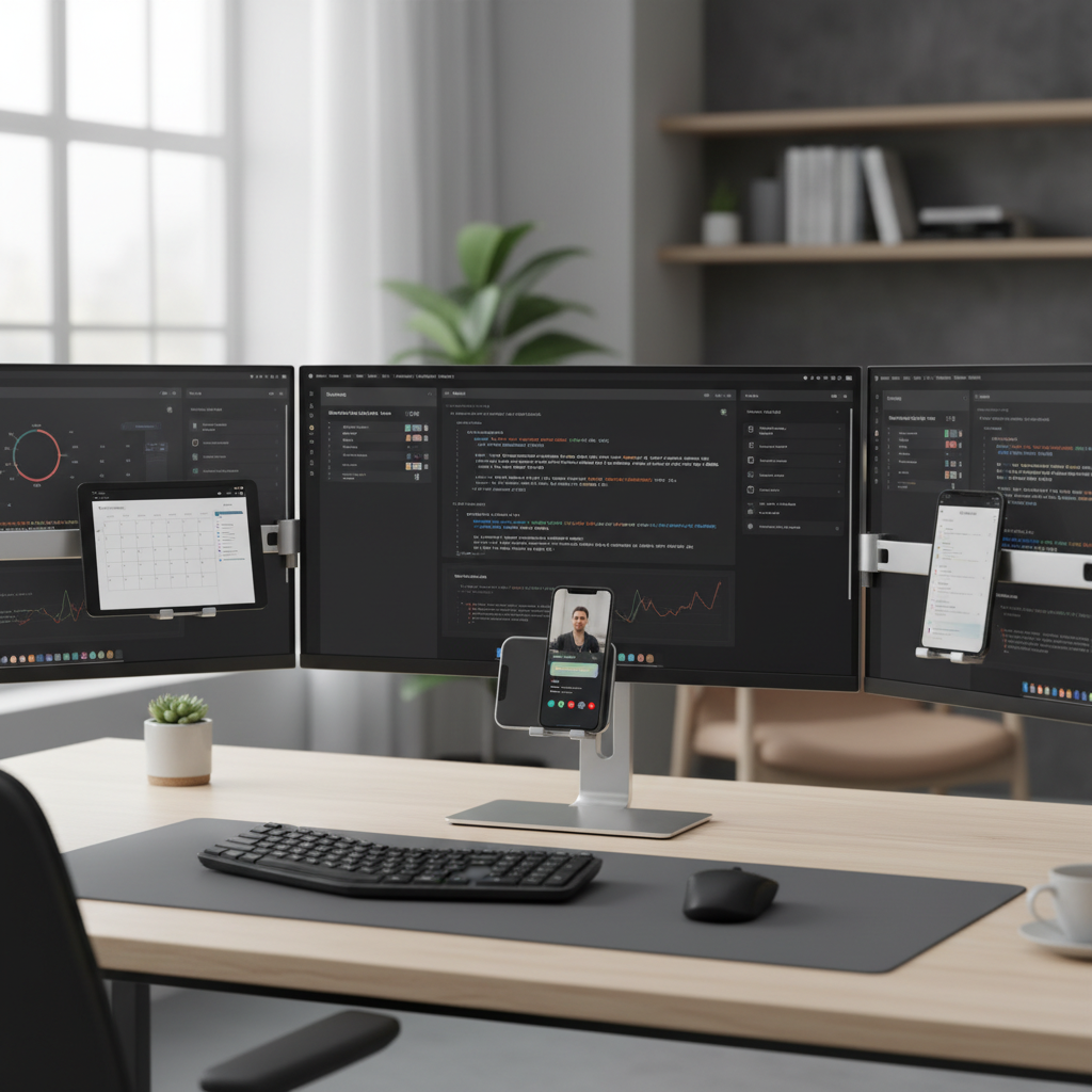 Best Phone Holder for Multiple Monitor Use: Optimize Your Workspace
